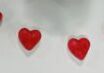 hearts in white background